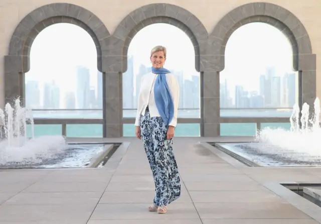 Графиня Уэссекская в Катаре