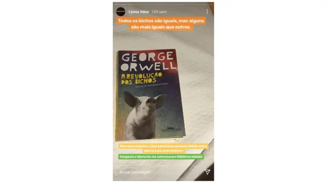 Comentário sobre Revolução dos Bichos