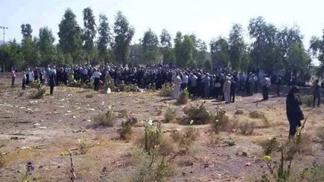 گورستان خاوران محل دفن بیشتر اعدام شدگان سال ۱۳۶۷ است