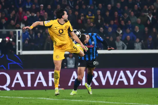 пенал над крстовићем, аталанта борусија дортмунд у лиги шампиона