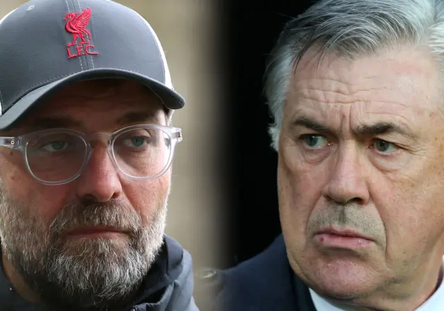 Jurgen Klopp Carlos Ancelotti