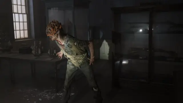 Um 'clicker' da série The Last of Us