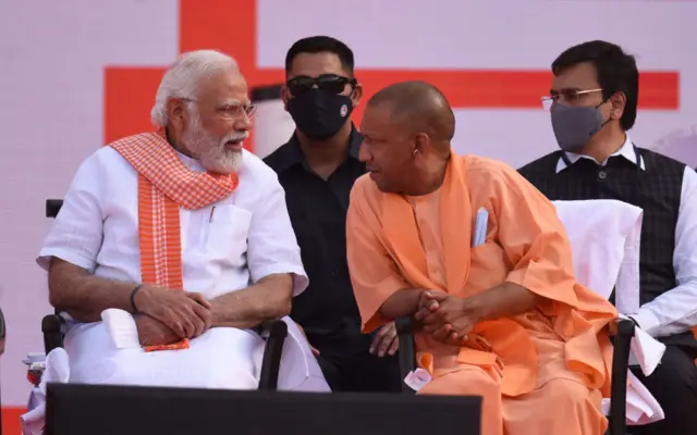 नरेंद्र मोदी और योगी आदित्यनाथ