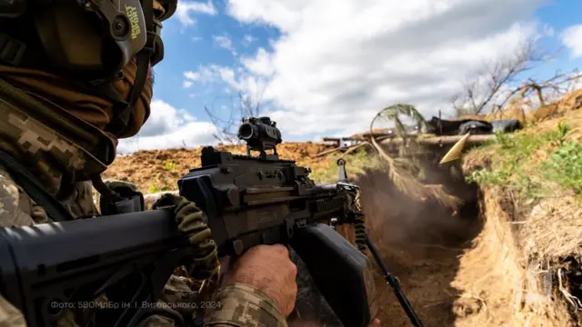 Військовий 58-ї мотопіхотної бригади імені гетьмана Виговського