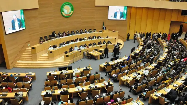 Meeting room for African Union