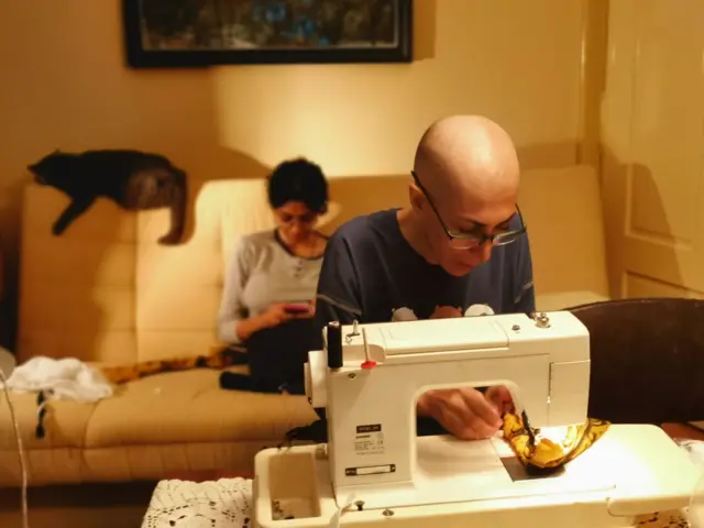 بعد از دومین جلسه شیمی درمانی که کامل موها ریختند