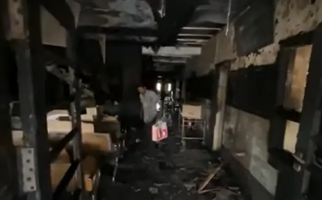 திண்டுக்கல் தனியார் மருத்துவமனை தீ விபத்து