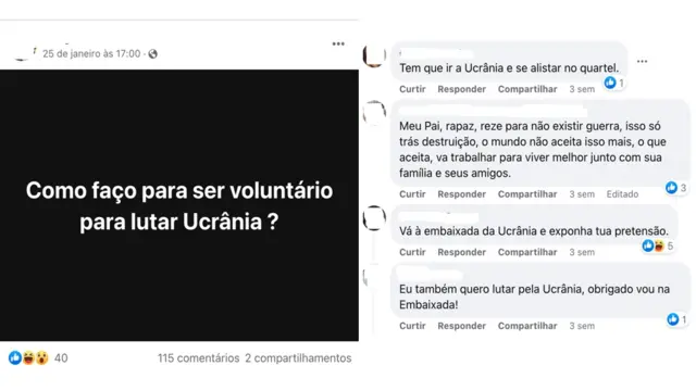 Brasileiro procura perfil da Embaixada da Ucrâniablaze com crashBrasíliablaze com crashrede socialblaze com crashbuscablaze com crashinformações sobre como participar da luta contra os russos