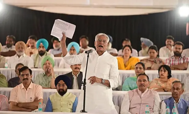 ਪੰਜਾਬ ਬੀਜੇਪੀ ਲੀਡਰਾਂ ਦੀ ਇੱਕ ਮਈ ਦੀ ਤਸਵੀਰ