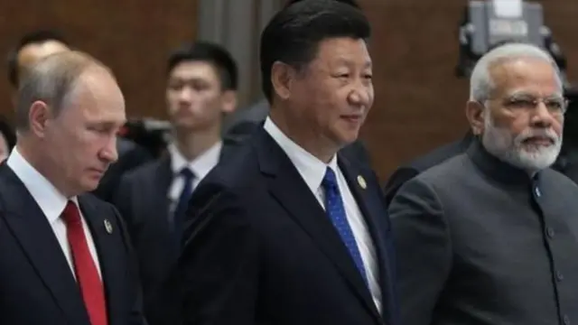 भारत, चीन और रूस