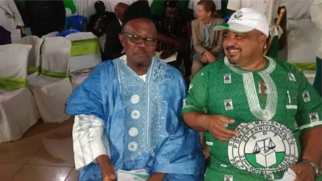 Simon Nchinda Forbi and Joshua Osih