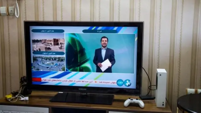 أحد برامج التلفزيون الحكومي الإيراني