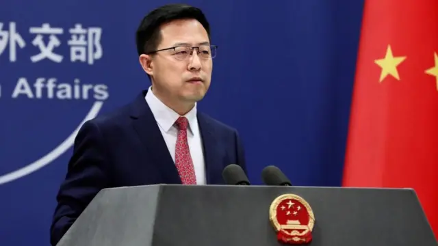 चीनी विदेश मंत्रालय के प्रवक्ता चाओ लिजिआन
