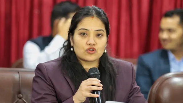भूमि व्यवस्थामन्त्री प्रतिभा रावल