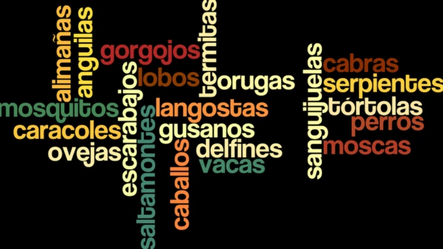 lista de animales que llevaban a juicio