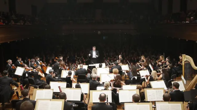 Nastup Beogradske filharmonije na Kolarcu