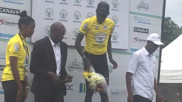 Ndayisenga yaje ku mwanya wa mbere kuva i Musanze kugera i Kigali