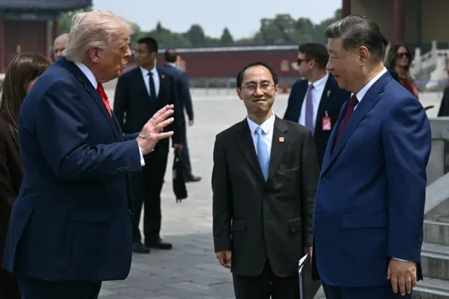 трамп и си