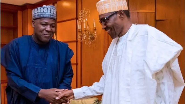 Buhari ati Dogara n ki ara wọn