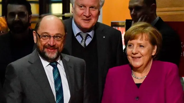 مرکل و شولتز