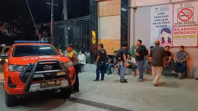 Kampus Unpri Medan didatangi polisi terkait penemuan mayat.