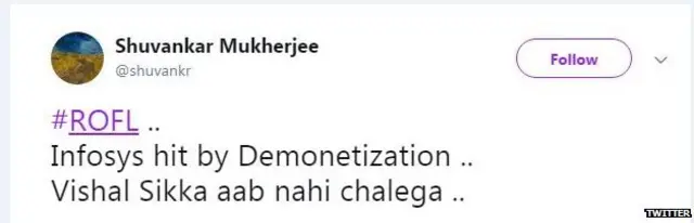 विशाल सिक्का, इंफ़ोसिस, नारायण मूर्ति, सोशल मीडिया