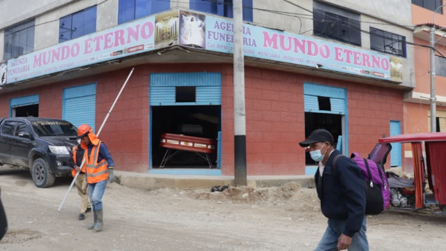 Empresa funeraria en Chota.