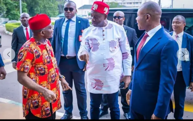 Alex Otti,Charles Soludo na Peter Mbah