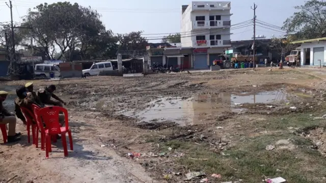 आज़मगढ़ में विरोध प्रदर्शन