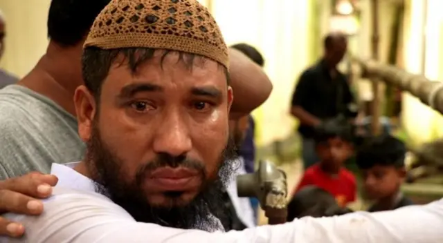 মাইলস্টোন স্কুল অ্যান্ড কলেজের দুর্ঘটনায় নিহত শিক্ষার্থী বাপ্পির বাবা