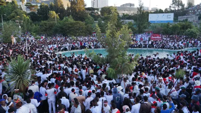 በአዲስ አበባ የኢሬቻ በዓል አከባበር በፎቶ