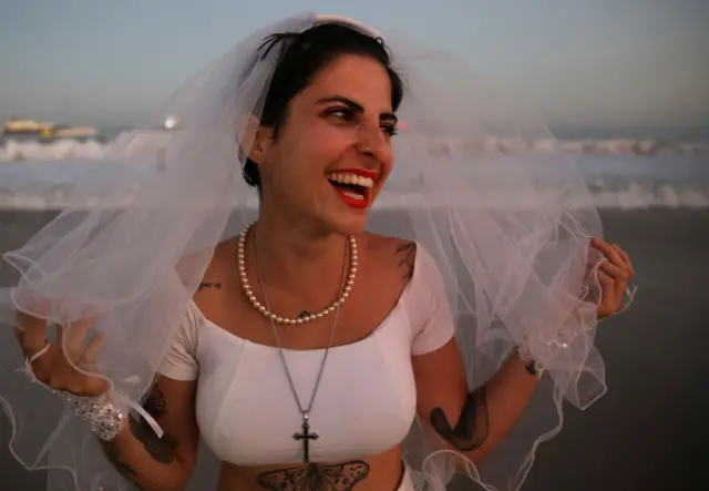 Rio'daki Madonna hayranları
