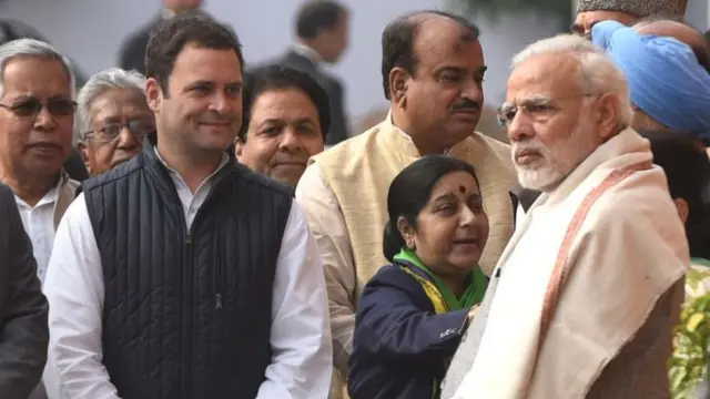 राहुल गांधी, पीएम मोदी, सुष्मा स्वराज