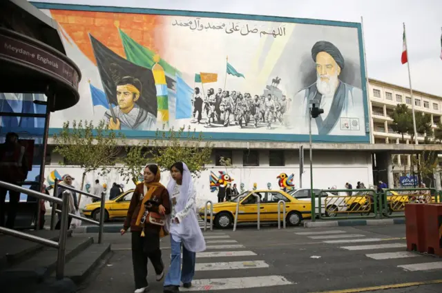 तेहरान की एक सड़क