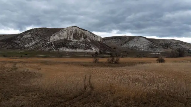 Крета в селі Белокуцміновка поблизу Крами.