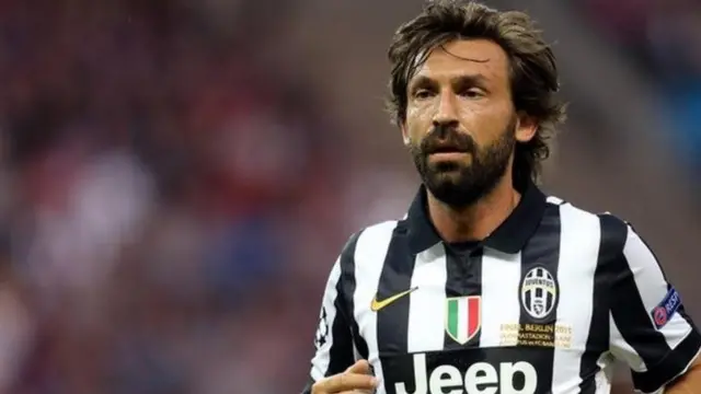 Andrea Pirlo ya yi wa Juventus wasa 164 tsakanin 2011 da 2015, ya ci kwallo 19 kafin ya zama kociyan matasan kungiyar 'yan kasa da shekara 23