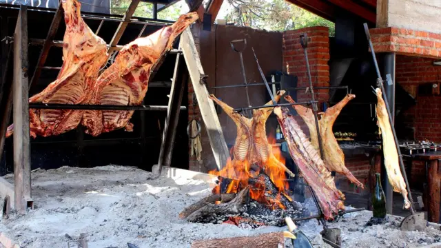 Козленок на огне