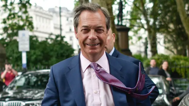 نایجل فراژ، رهبر حزب جدید برگزیت