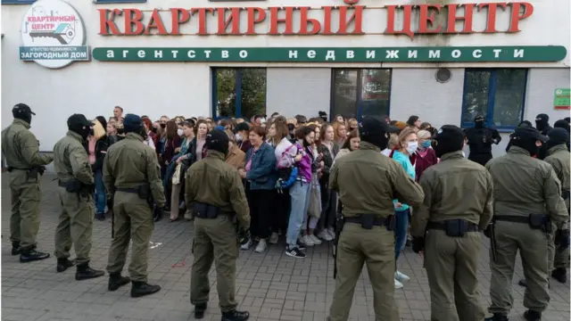 Минск протесты