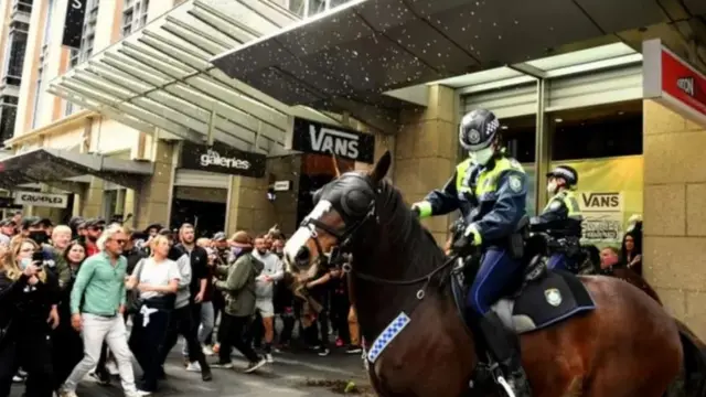 احتجاجات في أستراليا