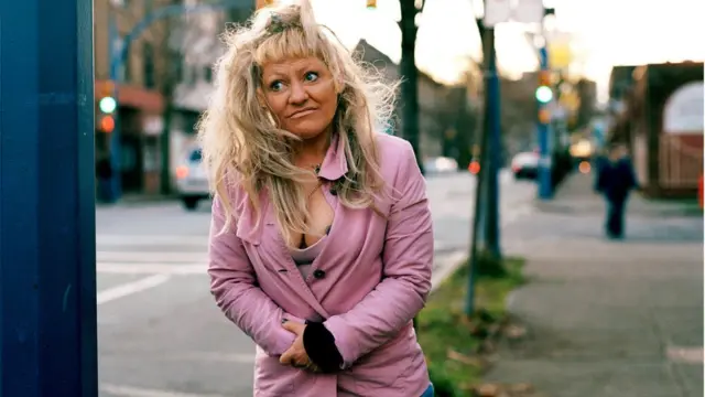 Christine, one of the subject's of Carly Clarke's Remember Me project in Vancouver's Downtown Eastside