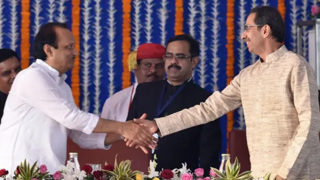 उद्धव ठाकरे, अजित पवार, शिवसेना, राष्ट्रवादी, काँग्रेस, महाविकास आघाडी