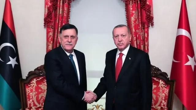 أردوغان والسراج