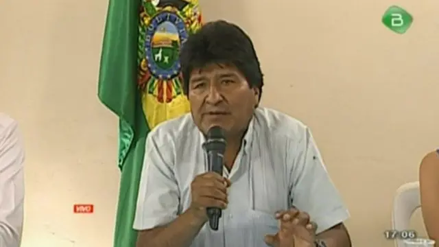 Bwana Morales yeguye avuga ko agira ngo amaraso atameneka mu gihugu