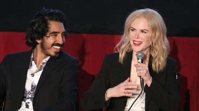 Dev Patel y Nicole Kidman