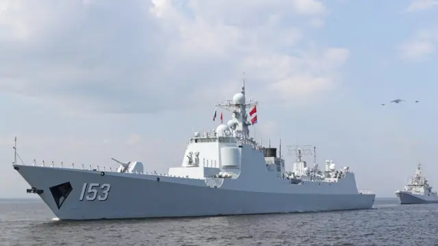 Китайский эсминец