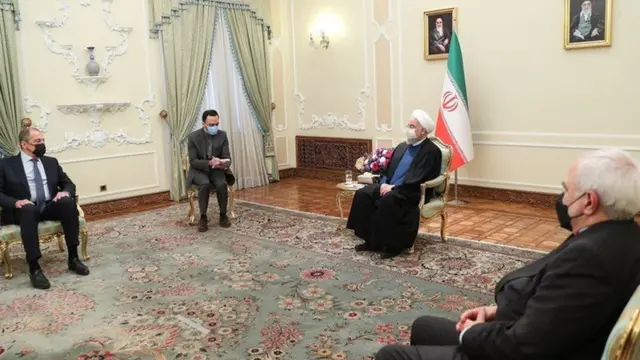 لاوروف و ظریف و روحانی