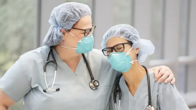 Trabajadoras de la salud.