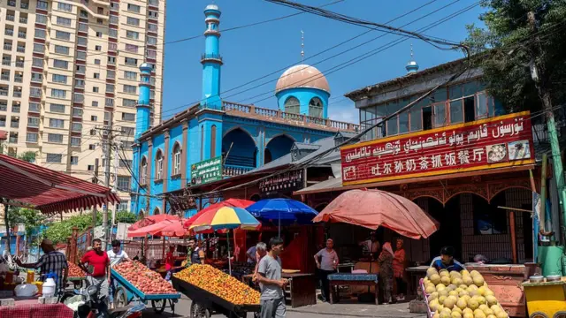 Ciudad en Sinkiang