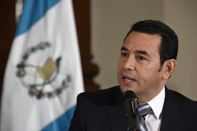 Guatemala Devlet Başkanı Jimmy Morales